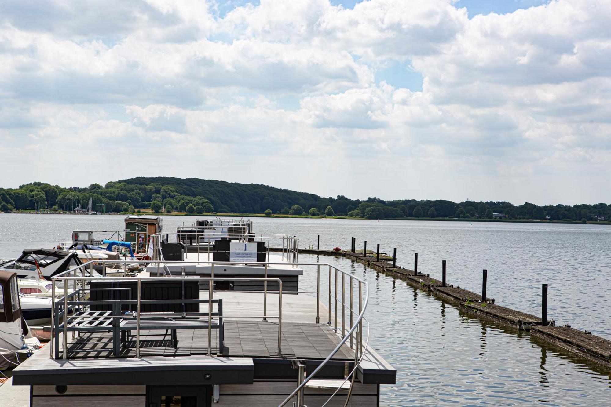 Ostsee Hausboot Schleswig Ostseeblick 1 Exterior foto