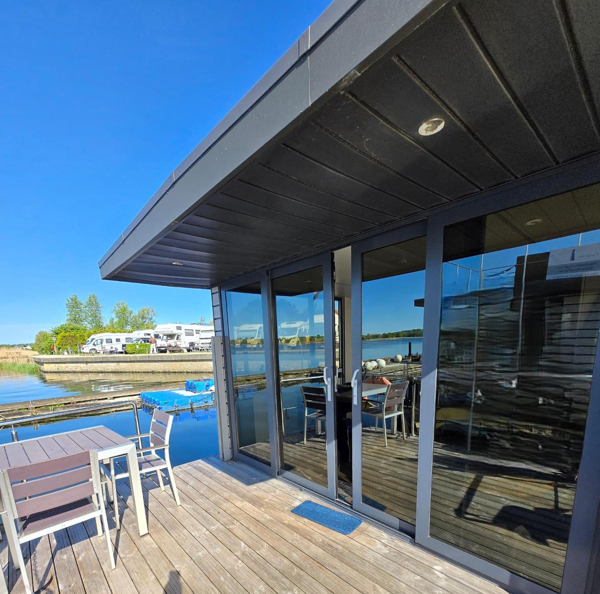 Ostsee Hausboot Schleswig Ostseeblick 1 Exterior foto